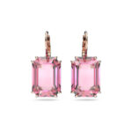 Womens Stone Heart Dangle